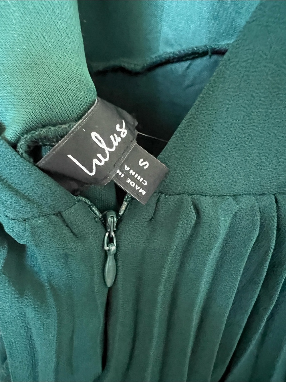 Nordstrom lulus women’s Deep Green Tiered Maxi Dress - Picture 6 of 6